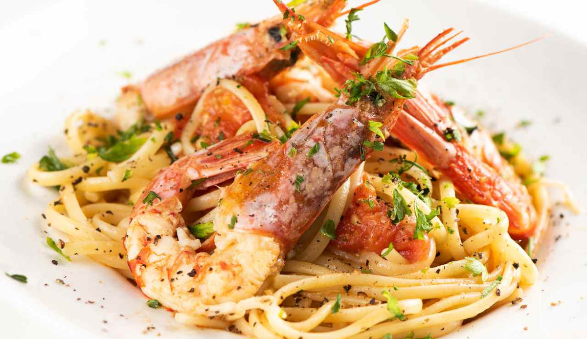Linguine aux Crevettes